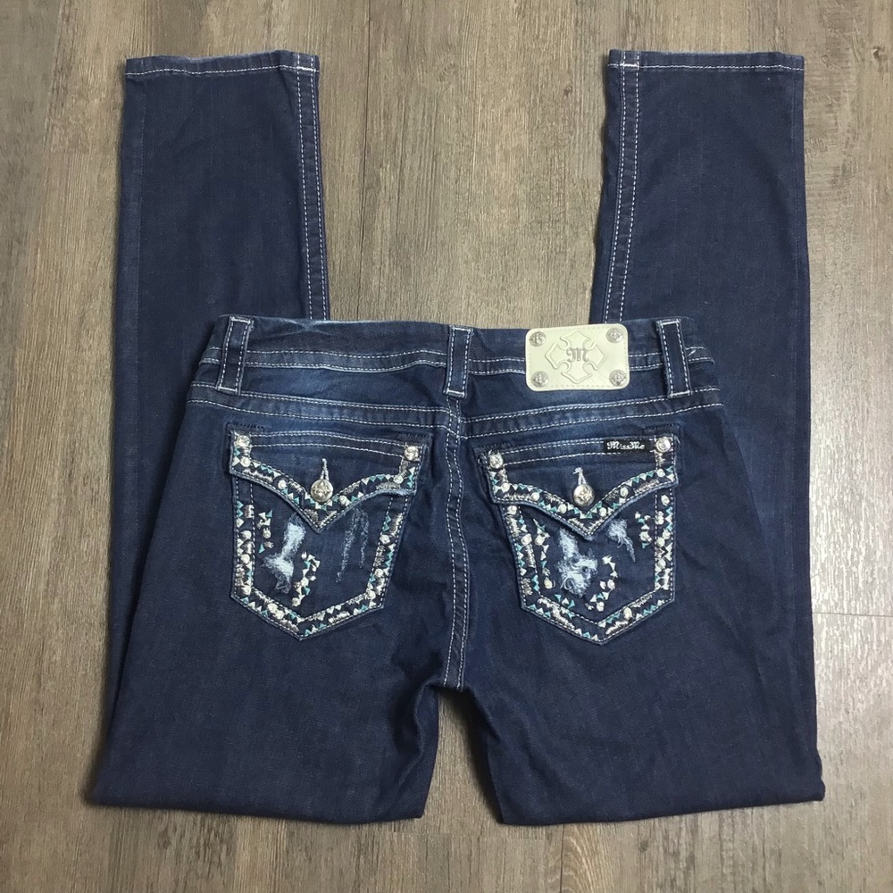 Miss Me Mid-Rise Easy Skinny Stretch Jeans size 30
